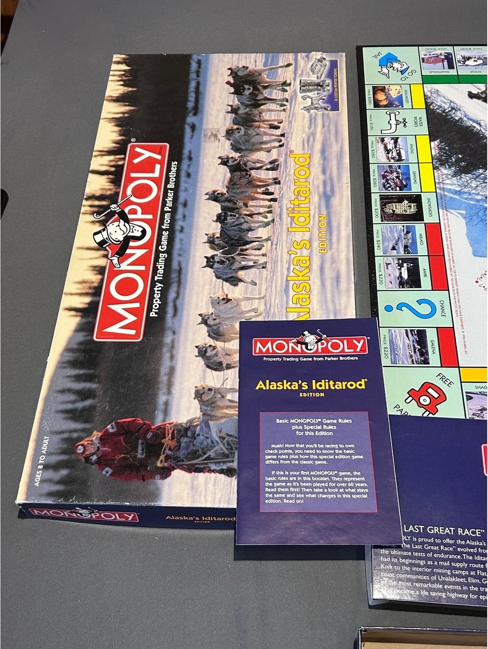 Monopoly Alaska's Iditarod Edition Board Game